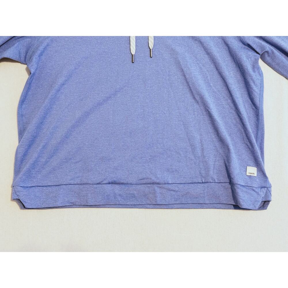 Vuori Women's Halo Essential Pullover Hoodie Medium Blue Lightweight Casual Yoga - Picture 5 of 8